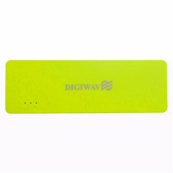 Cb Distributing DCP1030G Green 3000Mah Portable Smart Power Bank - Green ST3537731